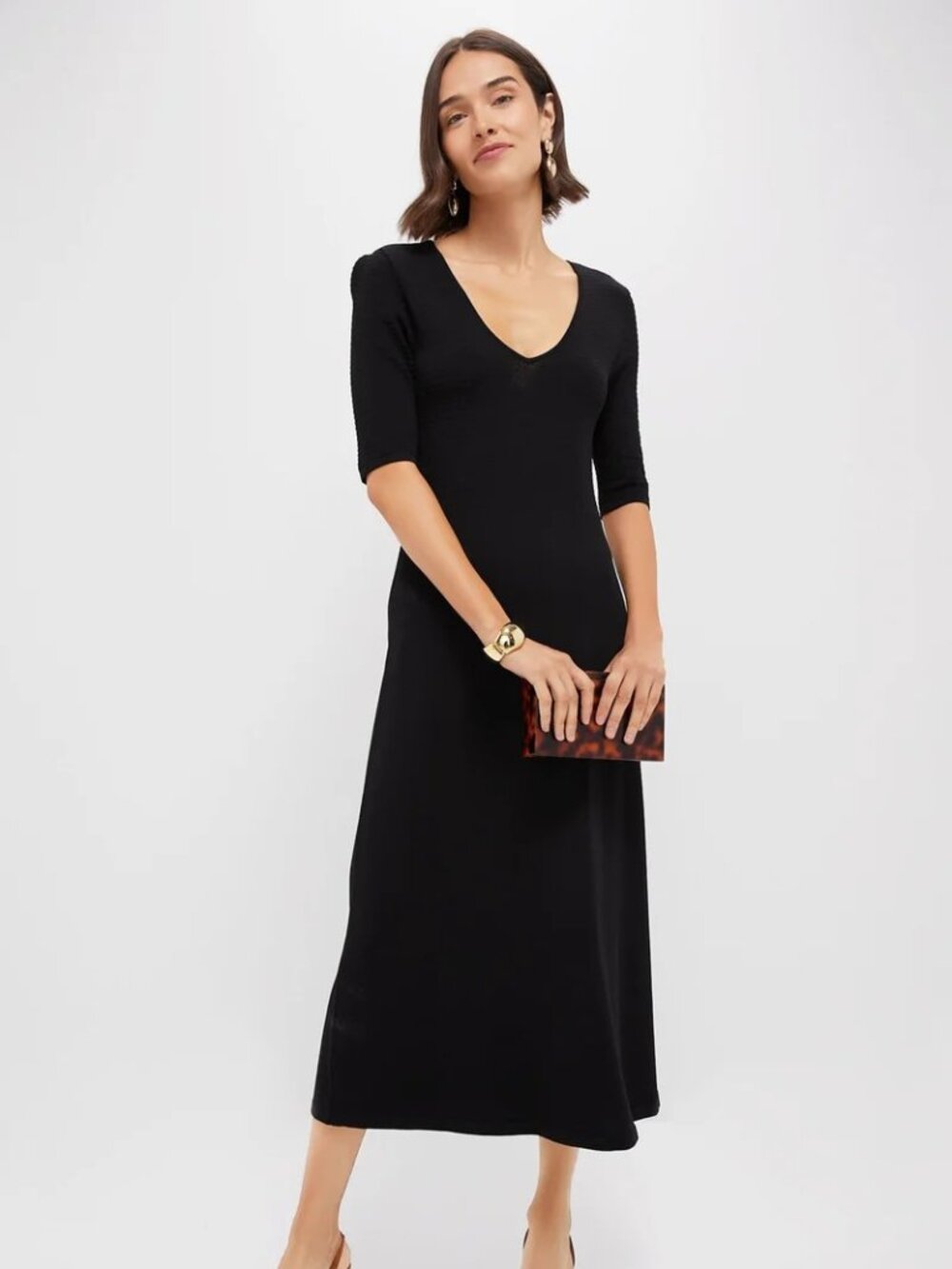 Tuckernuck Pomander Place Black Clara Dress